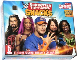 WWE Superstar Fruit Flavored Snacks