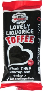 Walker's Lovely Liquorice Toffee