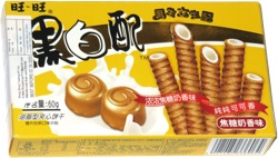 Want-Want Caramel Milk Cocoa Wafer Rolls