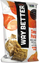 Way Better Snacks Sweet Potato Whole Grain Corn Tortilla Chips