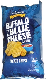 Wegmans Buffalo Style Blue Cheese Flavored Potato Chips