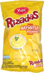 Yupi Rizadas Sabor Mayonesa