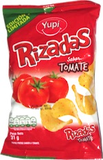 Yupi Rizadas Sabor Tomate