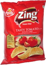 Non Stop Zing Tasty Tomato Potato Chips