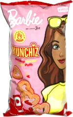 Barbie Baked Munchiz Ketchup Flavor Corn Puffs
