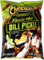 Cheetos Crunchy Flamin' Hot Dill Pickle