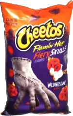 Cheetos Flamin' Hot Fiery Skulls