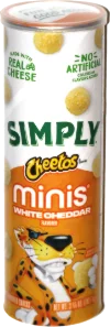 Cheetos Simply Minis White Cheddar