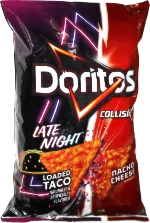 Doritos Collisions Late Night Loaded Taco Nacho Cheese