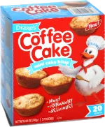 Drake's Coffee Cake Mini Cake Bites