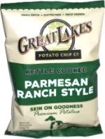 Great Lakes Potato Chip Co. Kettle Cooked Parmesan Ranch Style