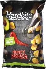 Hardbite Honey Harissa Flavored Potato Chips