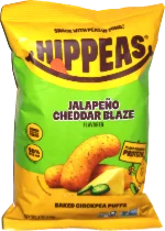 Hippeas Jalapeño Cheddar Blaze Baked Chickpea Puffs