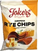 Jokers European Rye Chips Cheddar Cheese