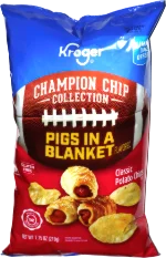 Kroger Champion Chip Collection Pigs in a Blanket Classic Potato Chips