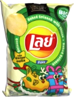 Lay's Baked Spinach with Cheese