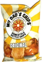 My Dad's Chips Homestyle Kettle Chips Original
