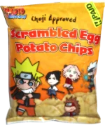 Naruto Shippuden Choji Approved Scrambled Egg Potato Chips