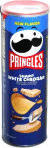 Pringles Sharp White Cheddar