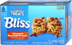 Rice Krispies Treats Bliss Caramel Sea Salt Pretzel