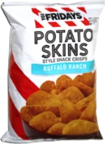 TGI Fridays Potato Skins Style Snack Crisps Buffalo Ranch