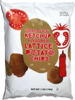 Trader Joe's Ketchup Flavored Lattice Potato Chips