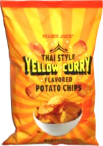 Trader Joe's Thai Style Yellow Curry Flavored Potato Chips