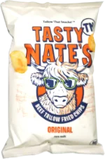 Tasty Nate's Beef Tallow Fried Chips Original Sea Salt