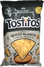 Tostitos Spicy Queso Blanco Flavored Triangles