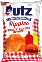 Utz Ripples Sizzlin' Summer Burger