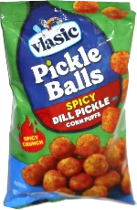 Vlasic Pickle Balls Spicy Dill Pickle Corn Puffs